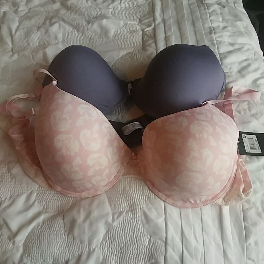 NWT x2 38DD Laura Ashley bras